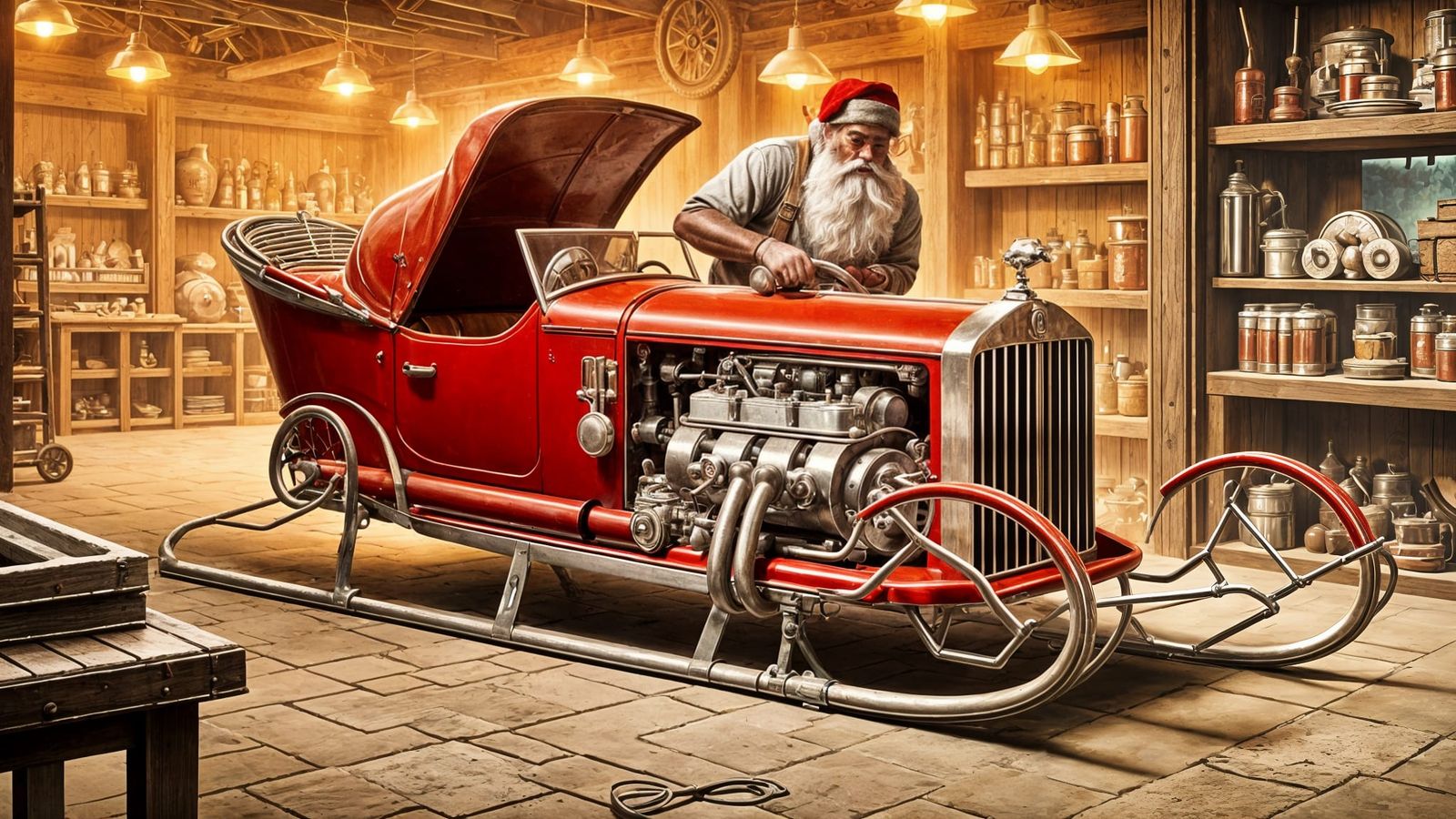 Santas garage