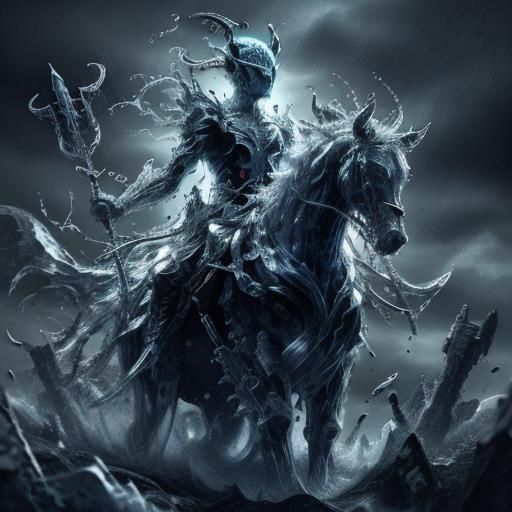 Dark Carnival Figure Collects Mirth in a Whimsical, Watercol...