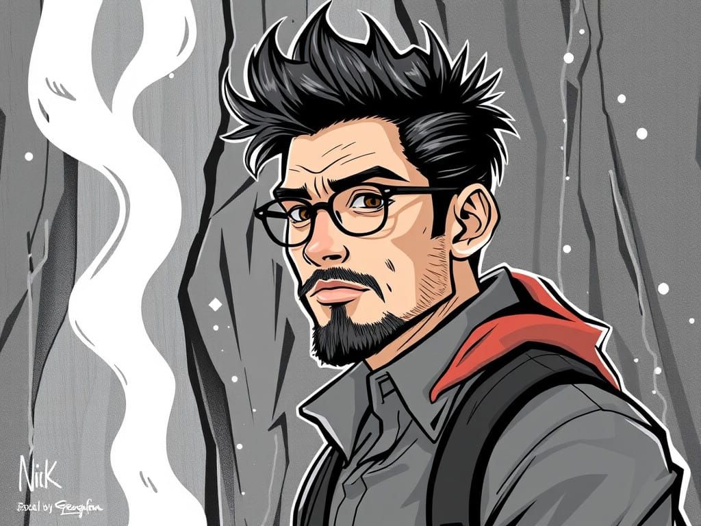 Cyberpunk Cityscape in Neon Lights