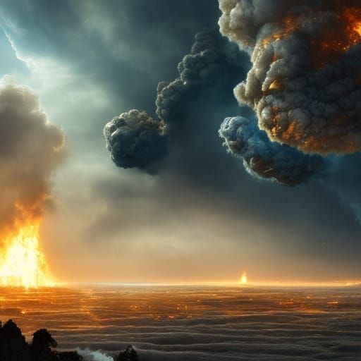 Earth in Cataclysm: A World Ablaze From Space