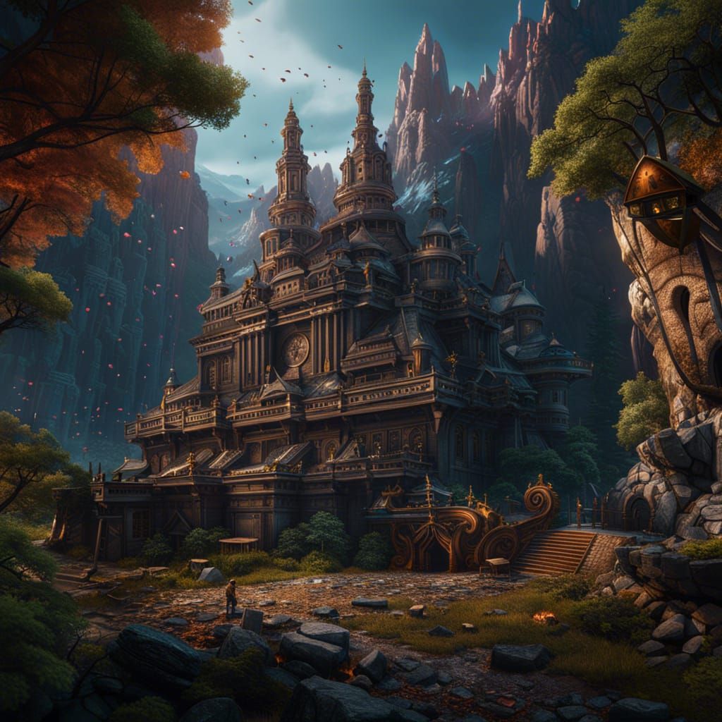 Detailed Matte Painting of The Final Countdown