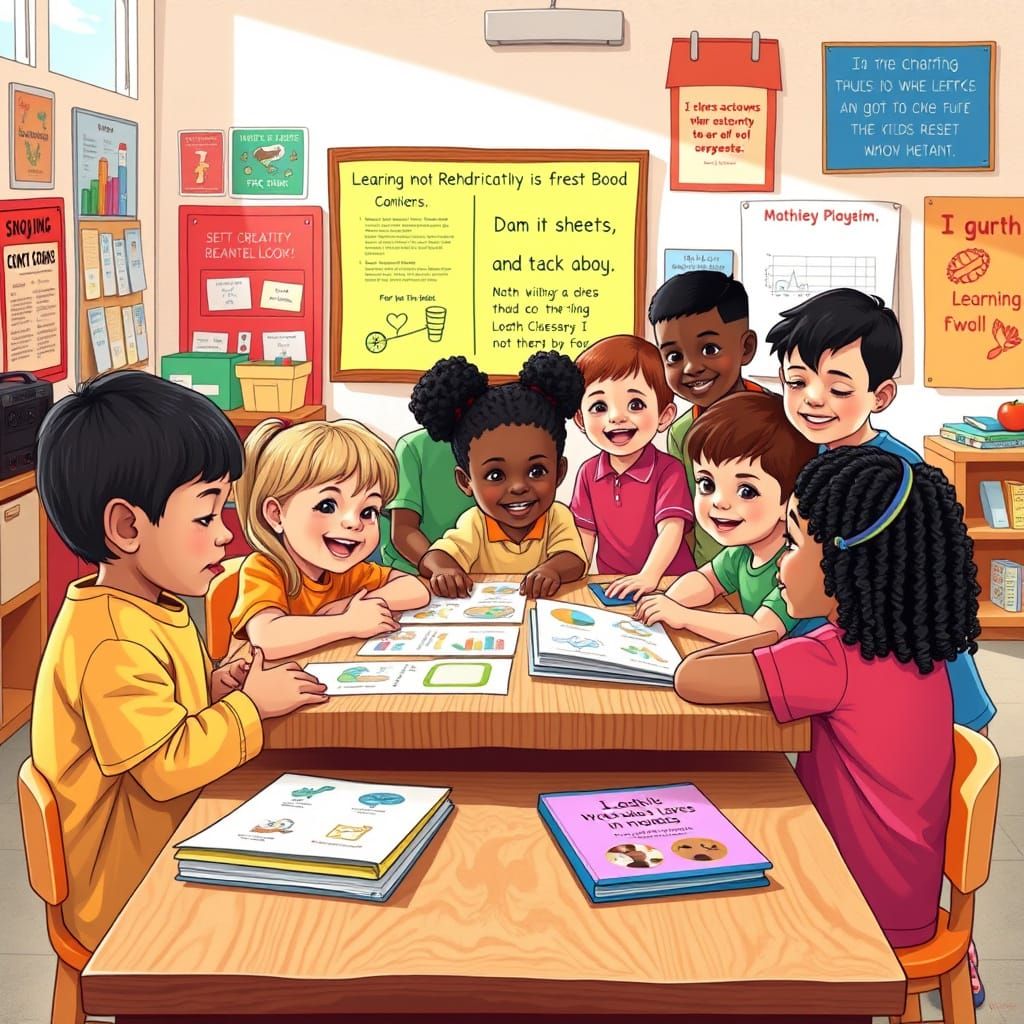 Diverse Children Discover Fractions in a Joyful Learning Env...