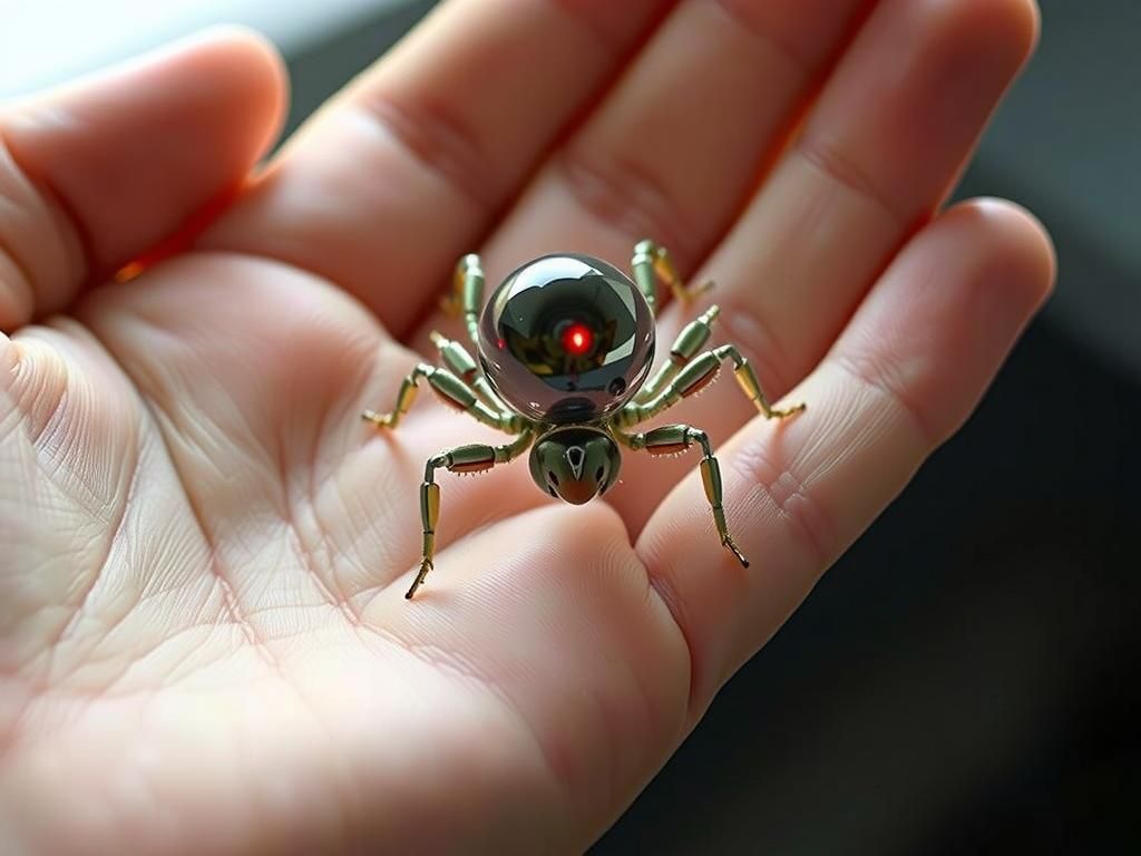 Nanobot in Hand: A Microscopic Marvel