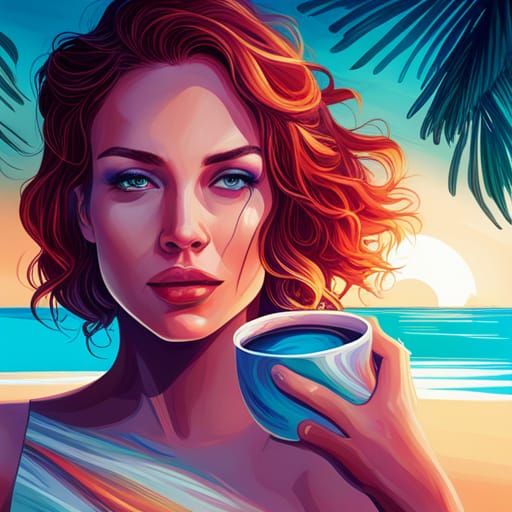 TAHITI AND COFFEE #tahiti #coffee #cafe #holidays