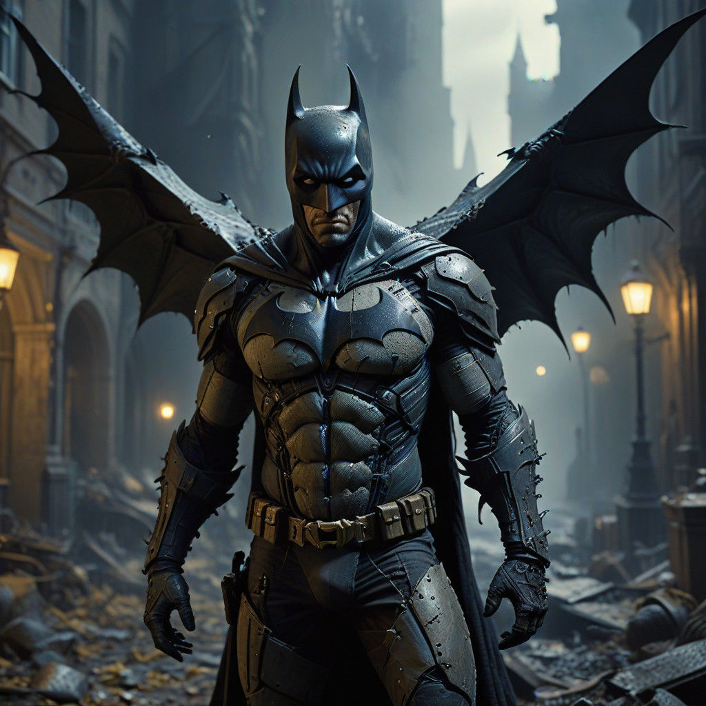 Gothic Batman Stumbles Through Haunting Gotham City