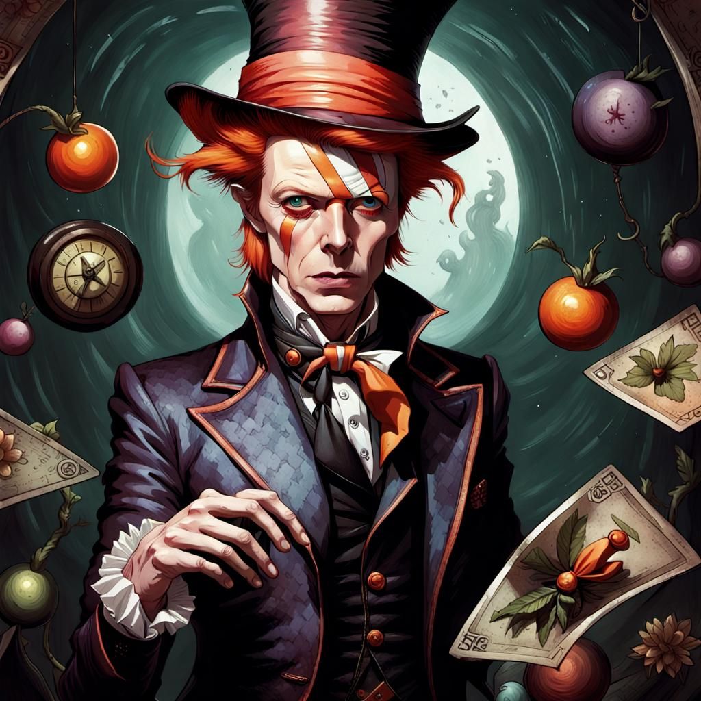 Mad Hatter in Dark Arkham Horror Wonderland
