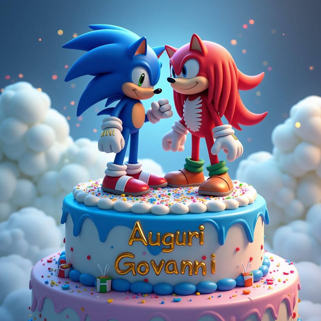 Sonic and Knuckles Celebrate Giovanni's Birthday on a Vibran...