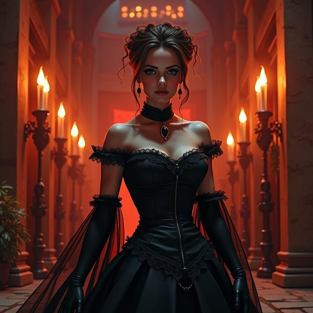 Emma Watson and Will Moffett in Helluva Boss Style