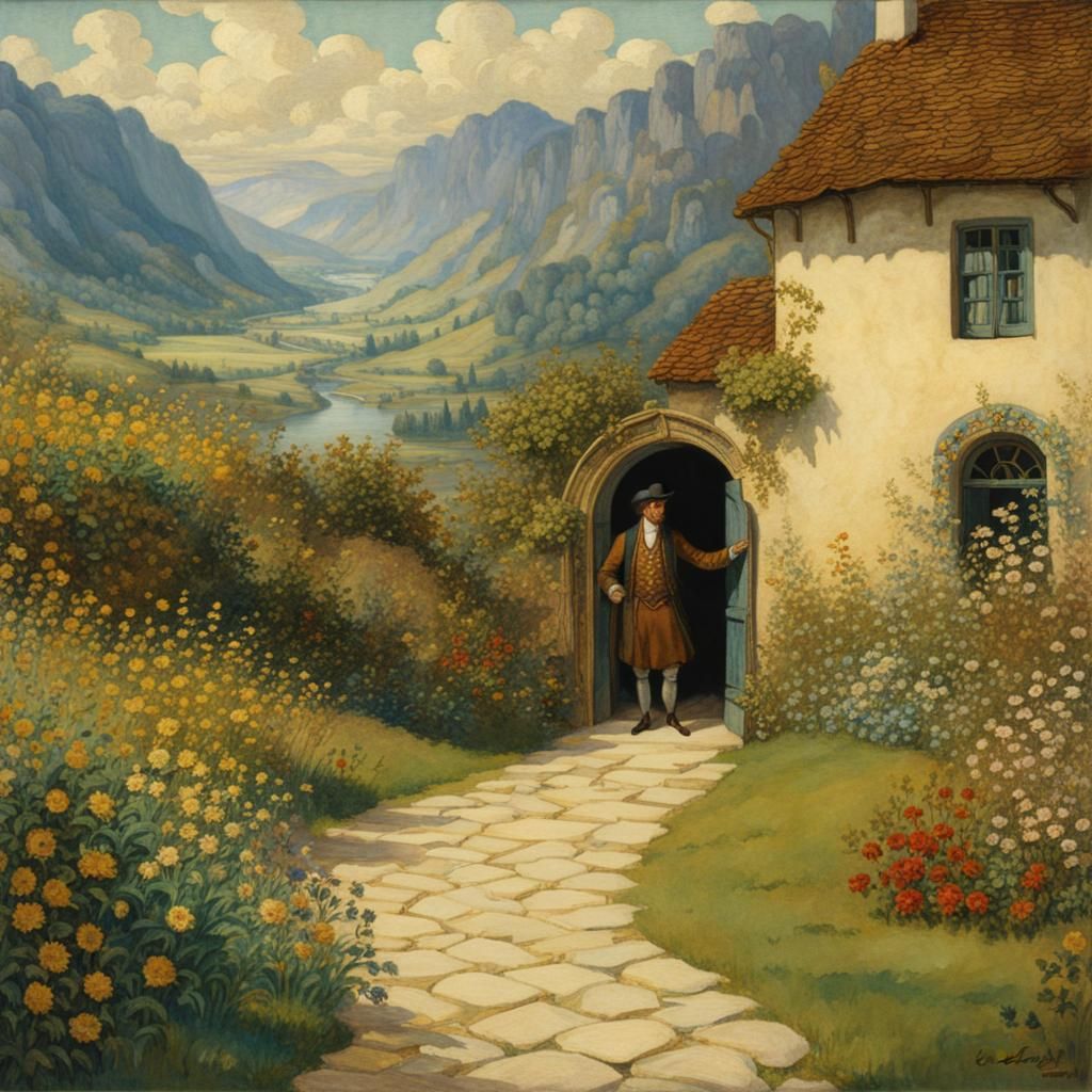 Optimistic Knave Invites to Beautiful Landscape