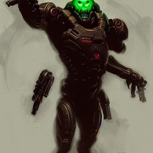 Sinister Doom Guy Artwork