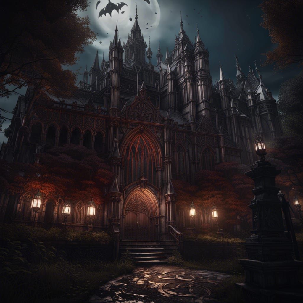 Vampire Knight Sangromancy in Detailed Matte Painting