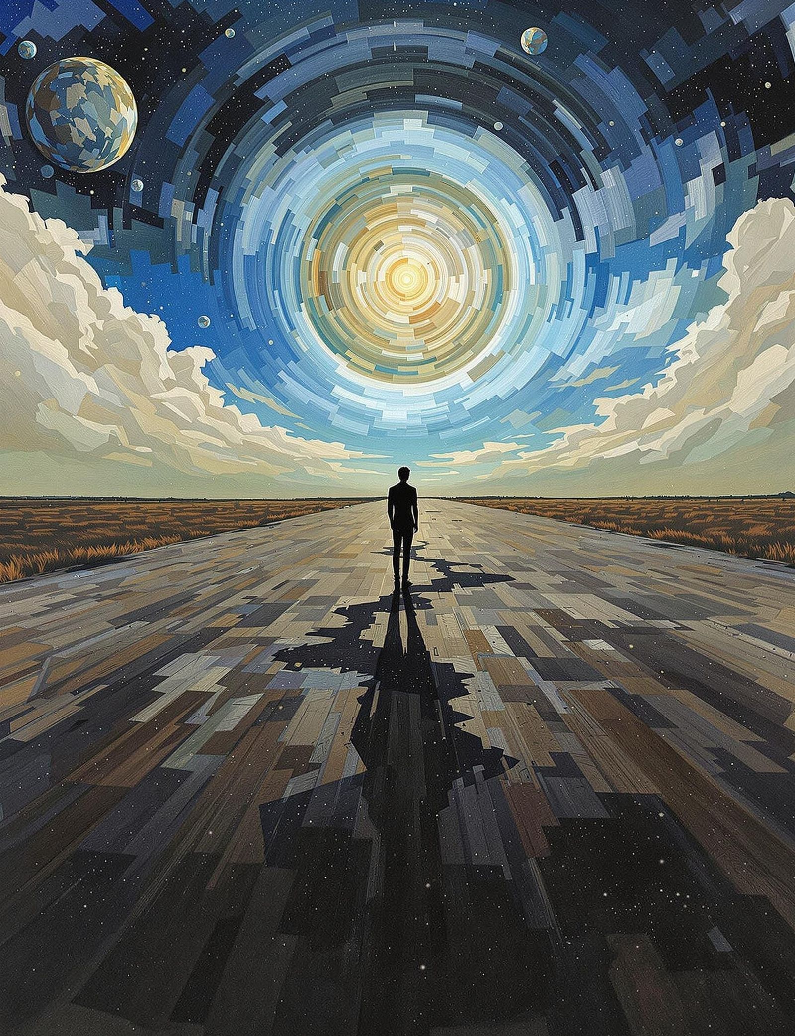 Dreamy Evening Landscapes in Atmospheric Perspective