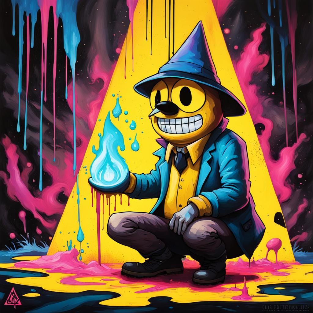 Bill Cypher Graffiti Art Meltdown