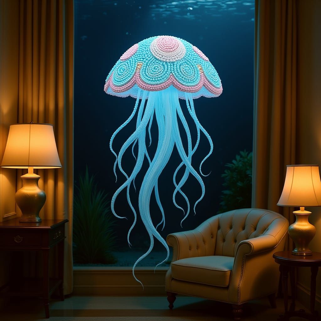 Beaded jellyfish