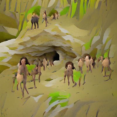 4K The Cave People