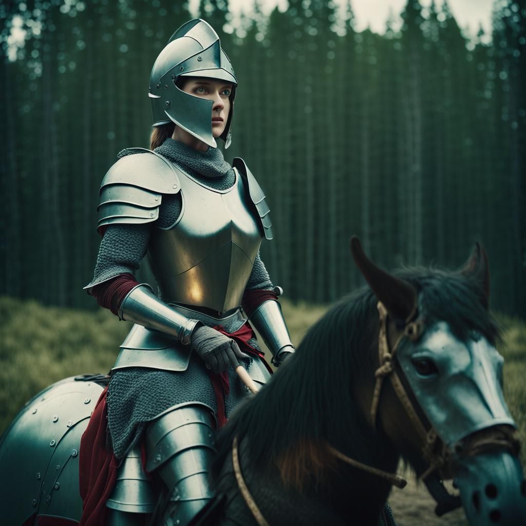 Advance Lady inspecting in the early morning...