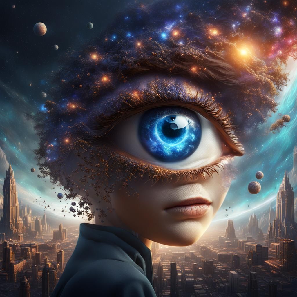 A Gateway to Infinity in the Eyes of a Dreamer