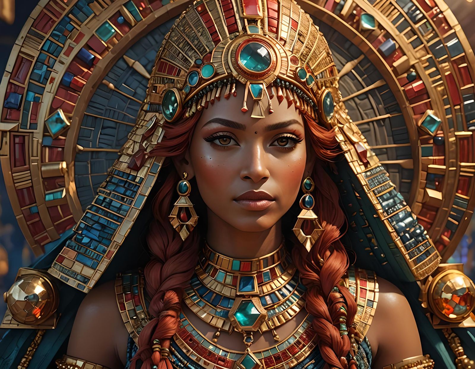 Anuket Goddess of the Nile.