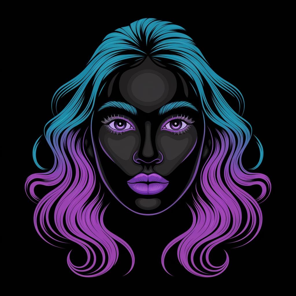 Light Black Deluxe Obsidian Abstract Art