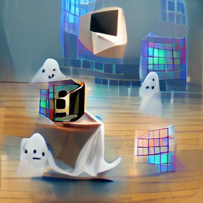 Twilight Mountain Range Digital Rendering