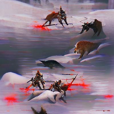 Ethereal Depiction of the Wild Hunt