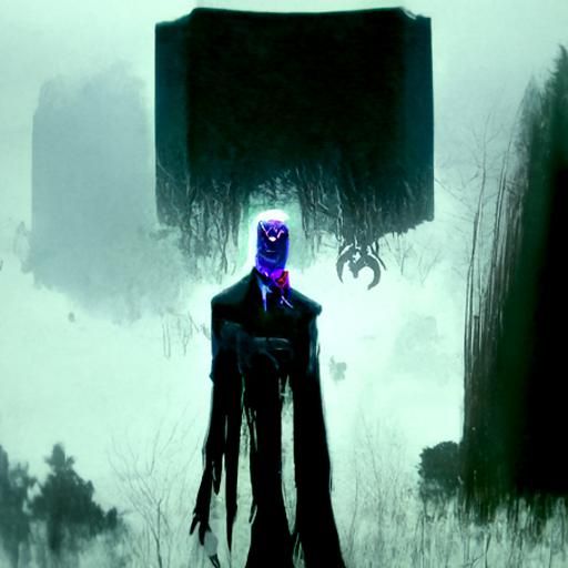 Sinister Enderman Artwork