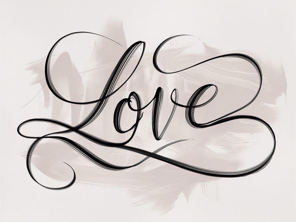 "Calligraphy is a visual art related to writing."