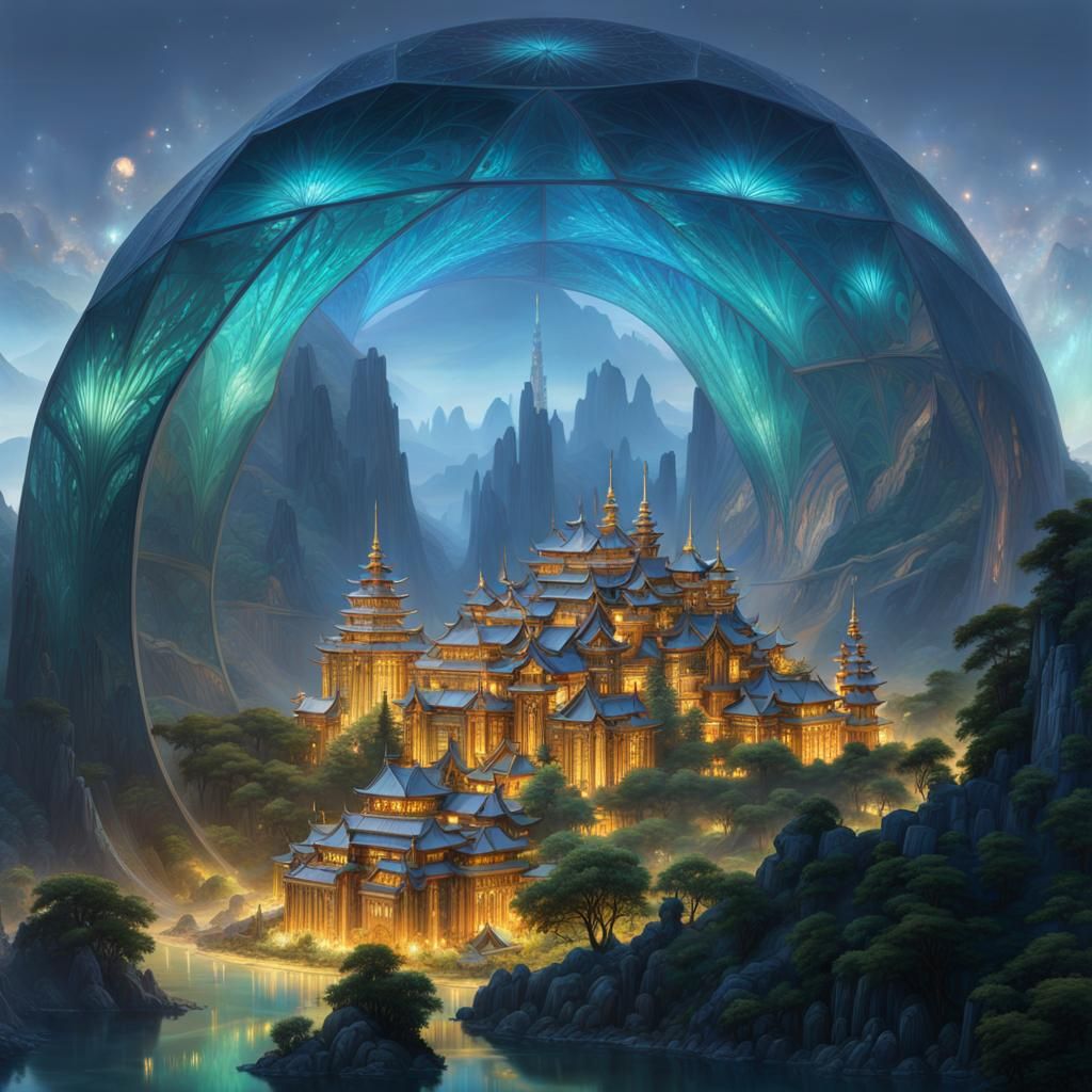 Magic crystal dome 2