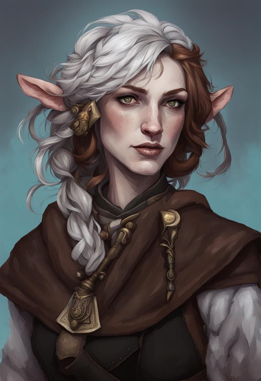 Humbolg - human / firbolg hybrid, D&D