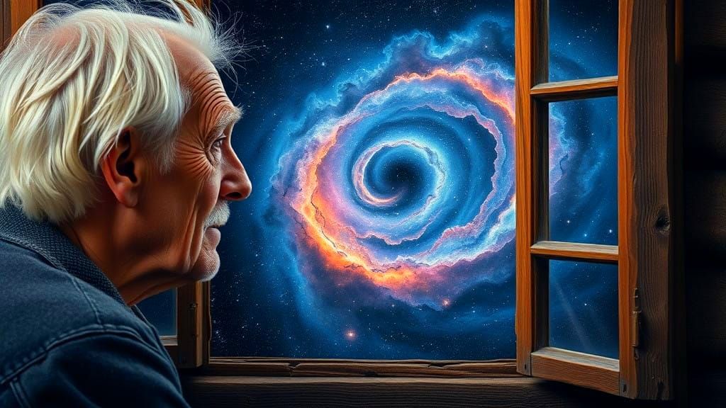 Cosmic Reflections in Woodframed Serenity