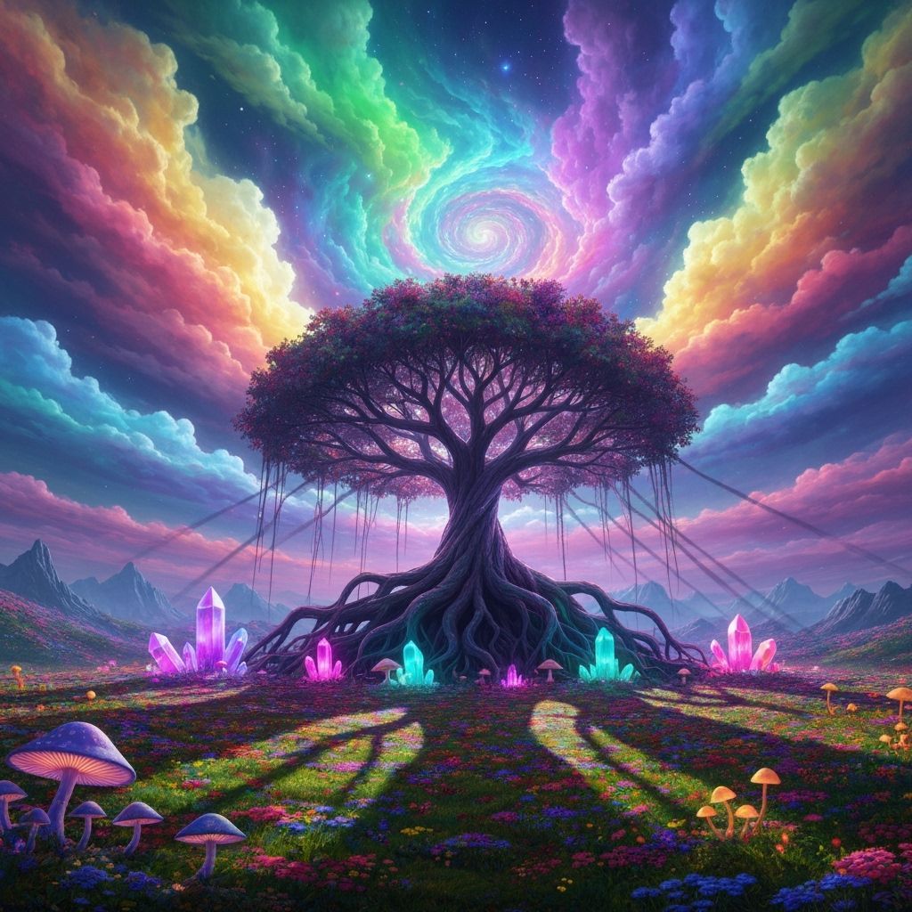 Whimsical Bird Hamburger in Fantastical Realism Style