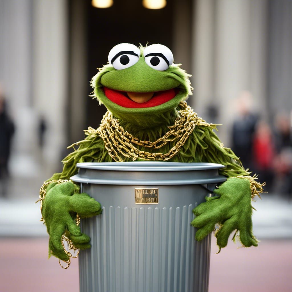 Oscar the Grouch: Hip-Hop Muppet in Gold