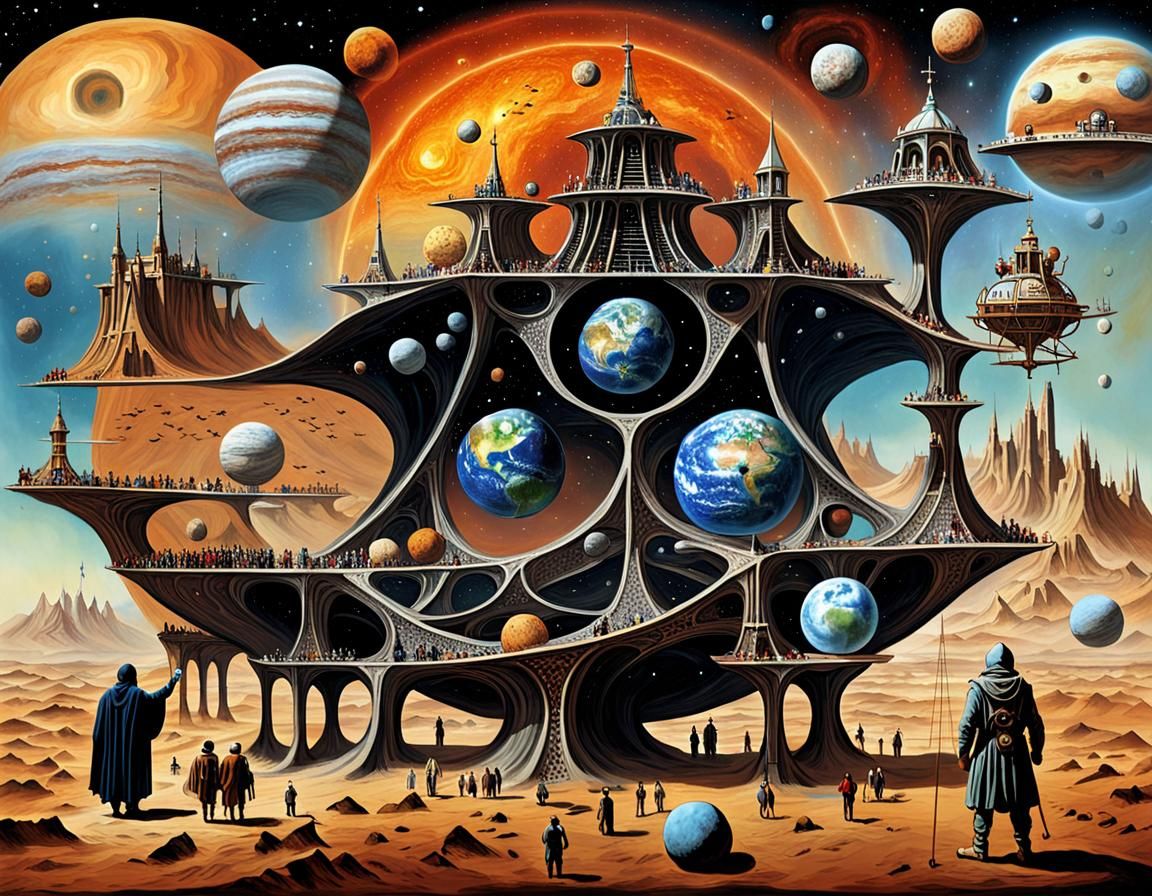 Surreal Space Ritual Inspired by Jodorowsky