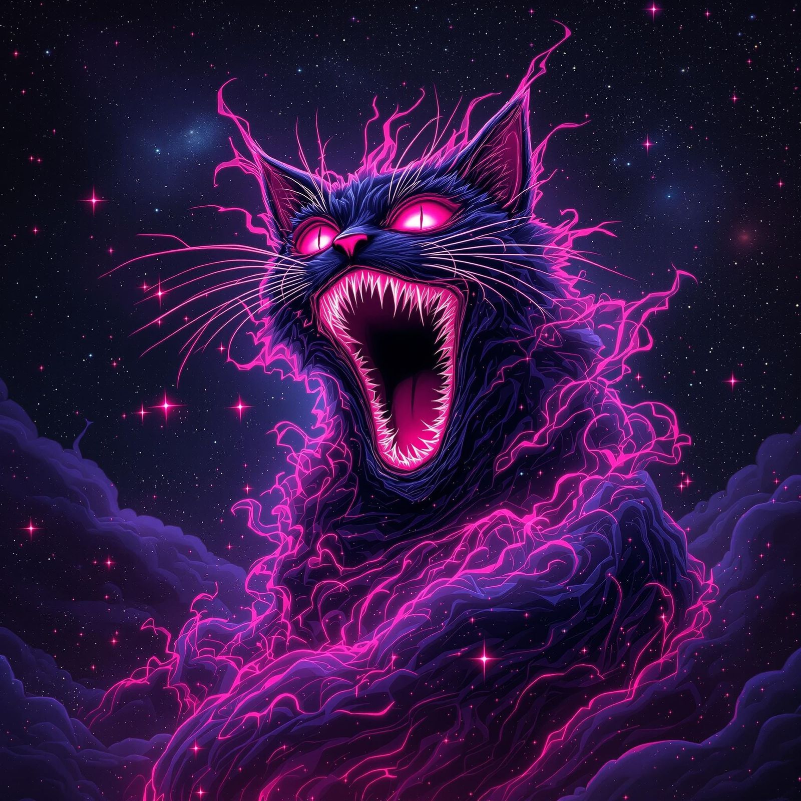 Cosmic Cheshire Cat Emerges from the Galaxy