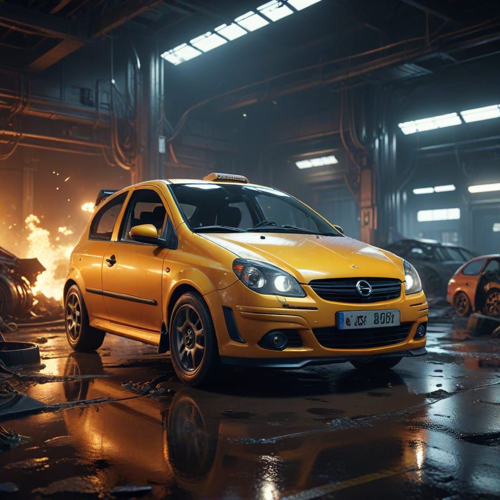 Autistic Hero Dominates the Driver's Seat in Opel Corsa B