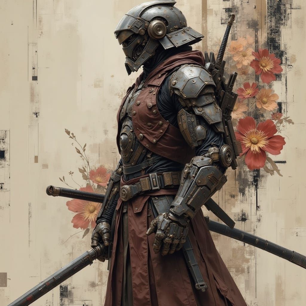 Samurai Warrior Obi-Wan Kenobi Fusion