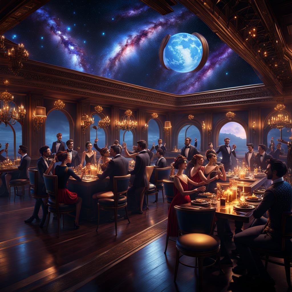 Restaurant at the End of the Milky Way Party