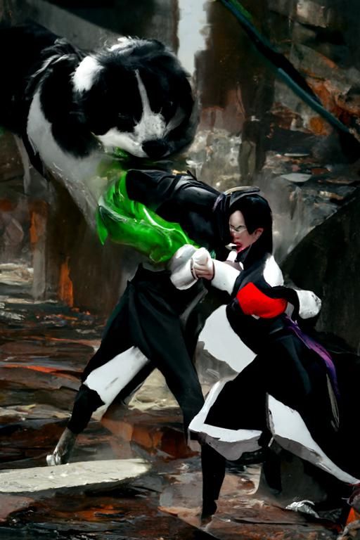 Martial Arts Fight: Tuxedo vs Kung Fu Mistress