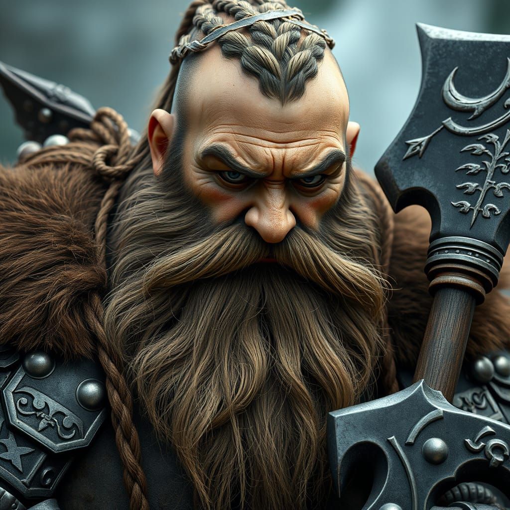 Demmit Kraag, Dwarven Champion