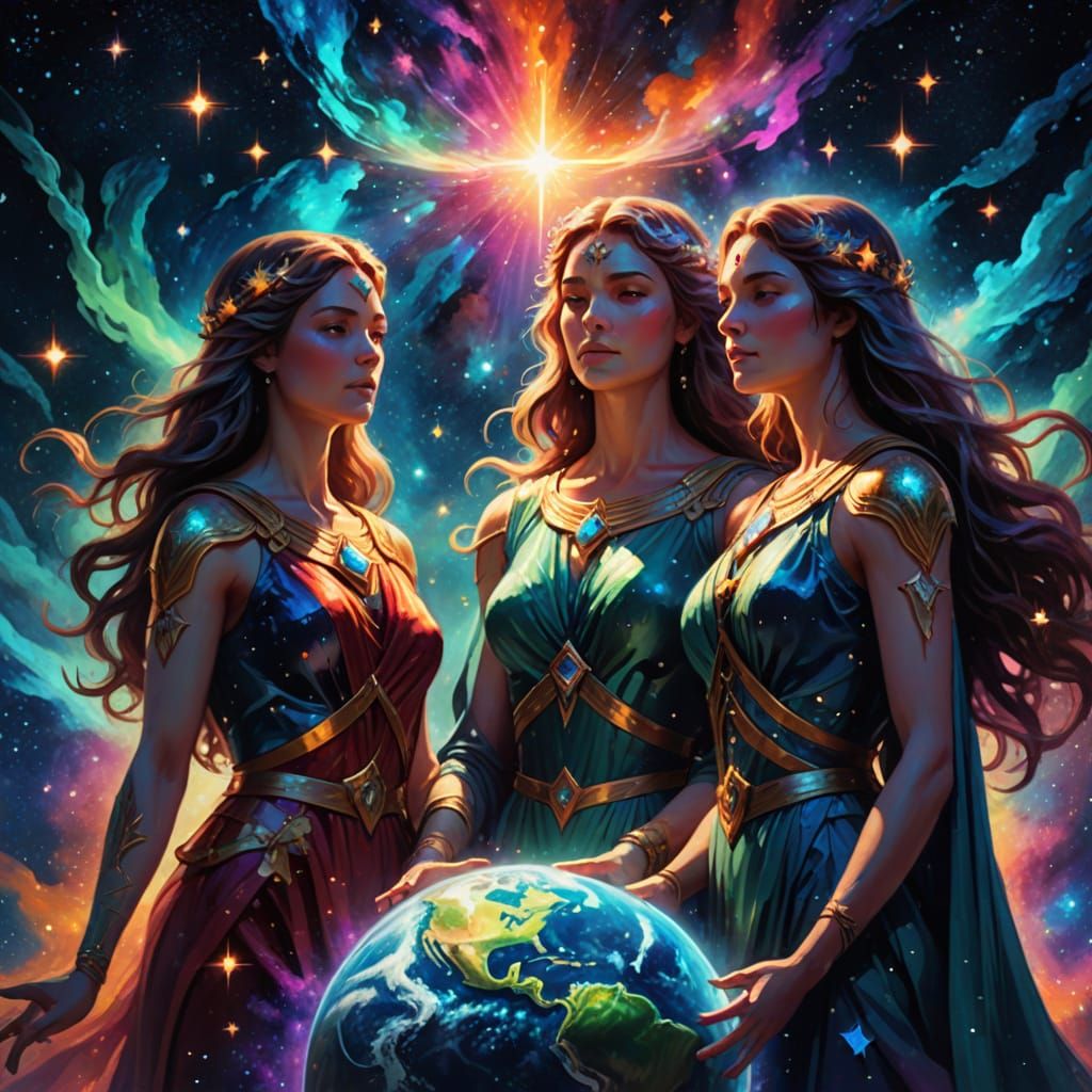 Goddesses Amongst the Stars