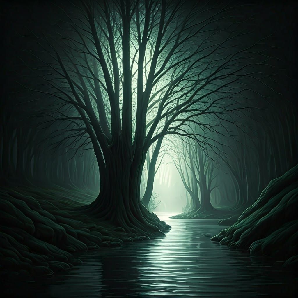 Romantic Moment in Blooming Jasmine