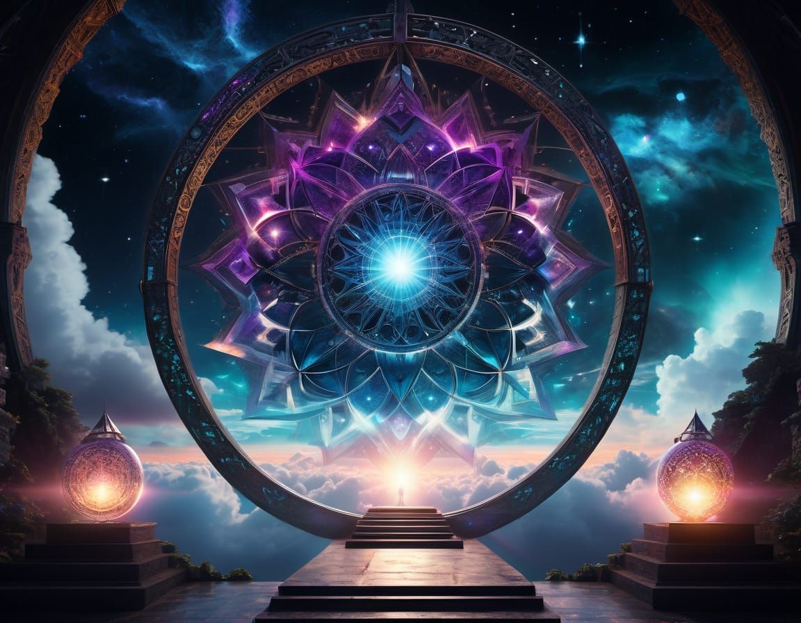 Goddess Ascends Cosmic Gateway