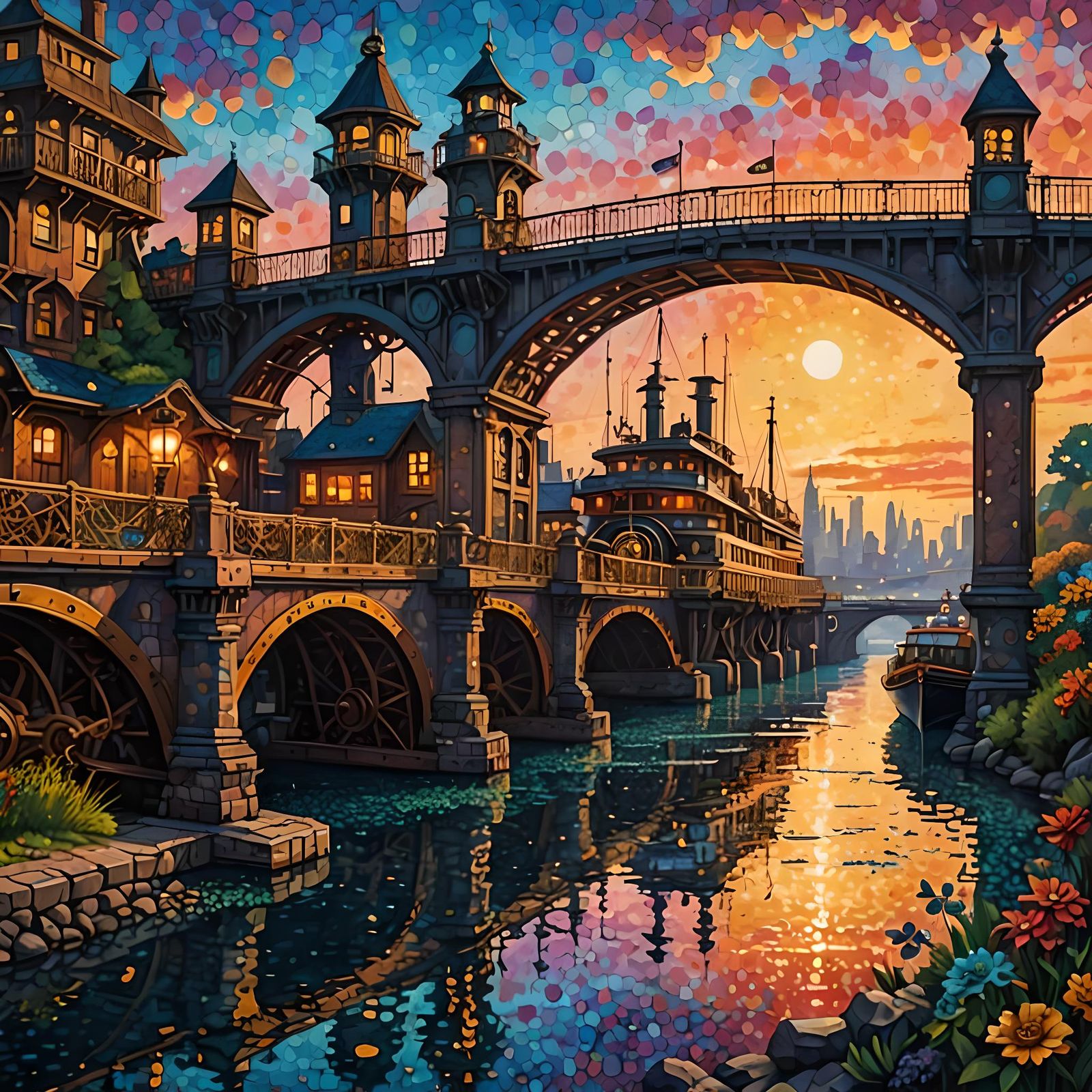 Dona Rosa point style