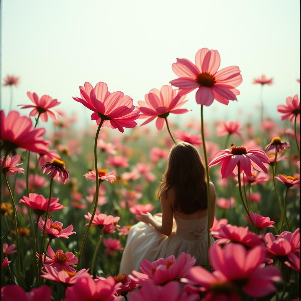 Flowers and Fairies in a Cinematic Style