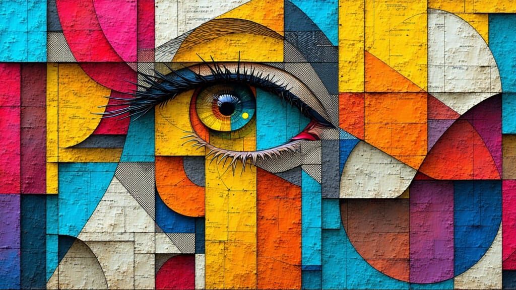 Geometric Mosaic Art with Polygons and Spheres