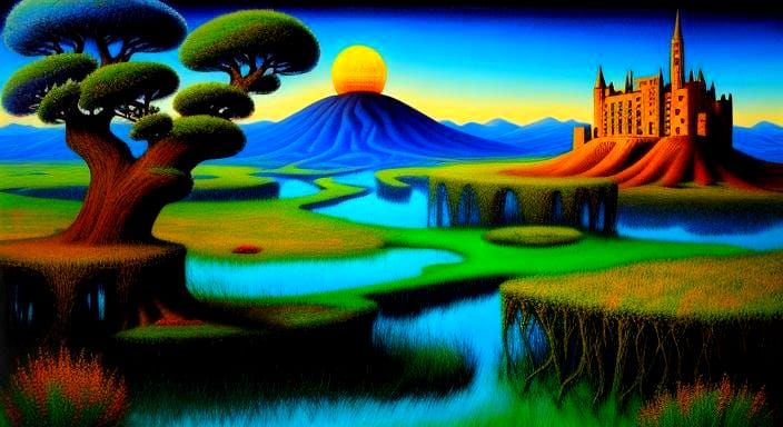 Weird Massurrealism Phenomenalism AI Art