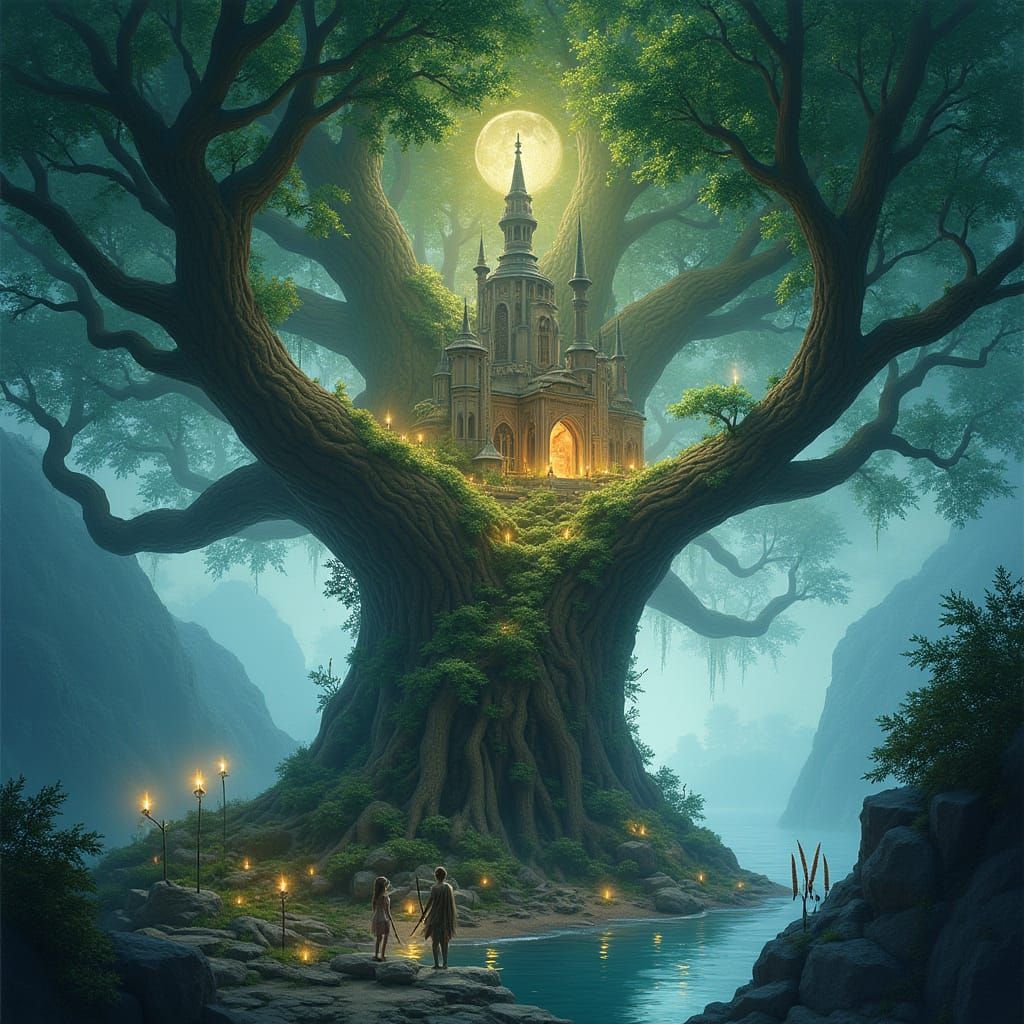 Elven City in a Tree