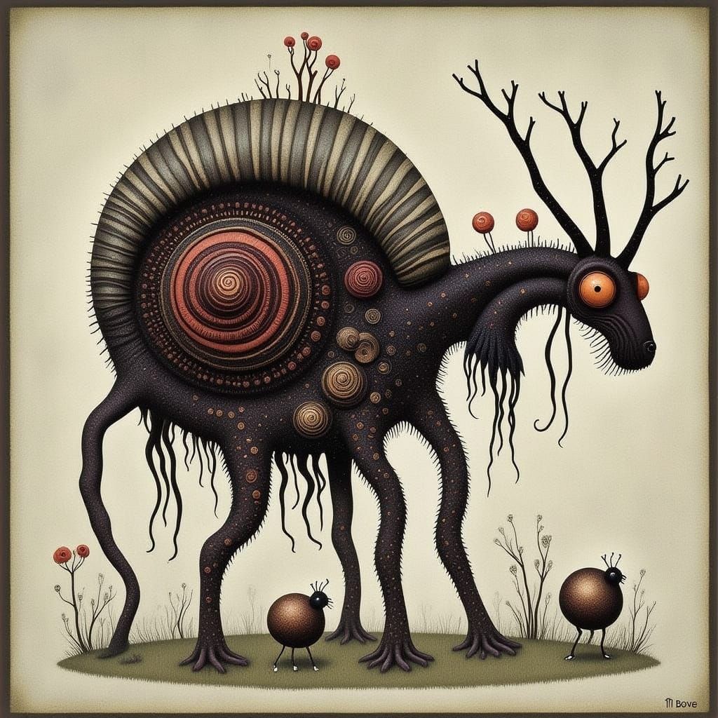 Mysterious Bug Creature Emerges