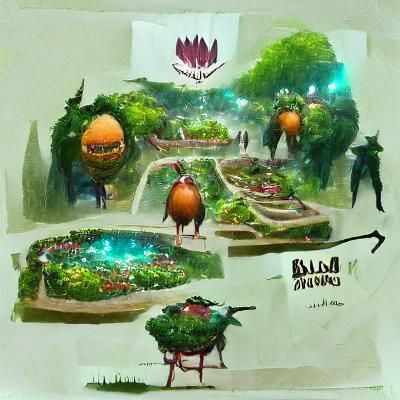 Balamb Garden Concept Art: A Futuristic Vision