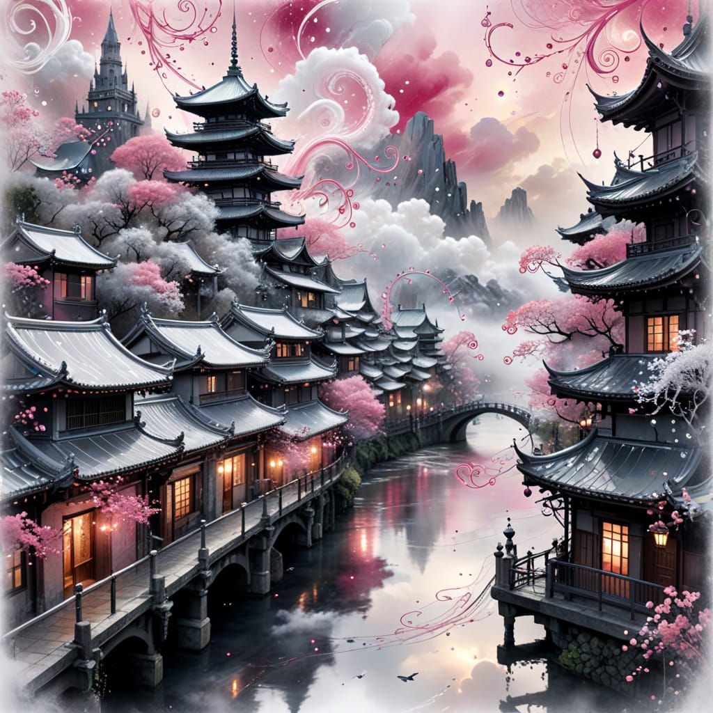 River in a city, Natasha Wescoat and Willem Haenraets